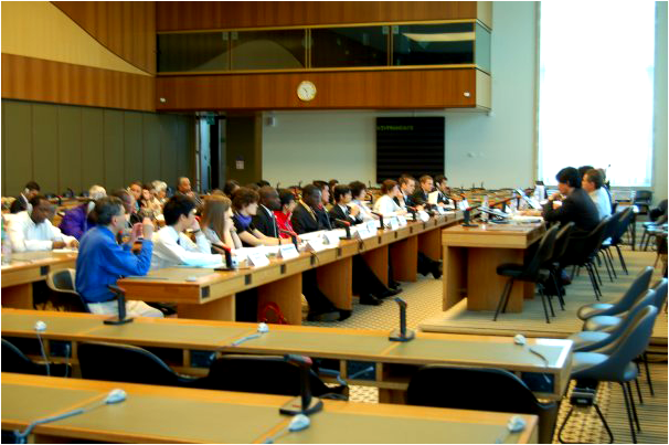Human Rights Seminar and Students for a Nuclear Weapons-Free World joint session on the Human Right to Peace on Day 3